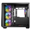 Antec C5 ARGB, 7 x 120mm ARGB PWM Fans Included, Up to 10 Fans, Type-C 3.2 Gen 2 Port, Seamless Tempered Glass Front & Side Panels, 360mm Radiator Support, Mid-Tower ATX PC Case Antec C5 ARGB, 7 x 120mm ARGB PWM Fans Included, Up to 10 Fans, Type-C 3.2 Gen 2 Port, Seamless Tempered Glass Front & Side Panels, 360mm Radiator Support, Mid-Tower ATX PC Case