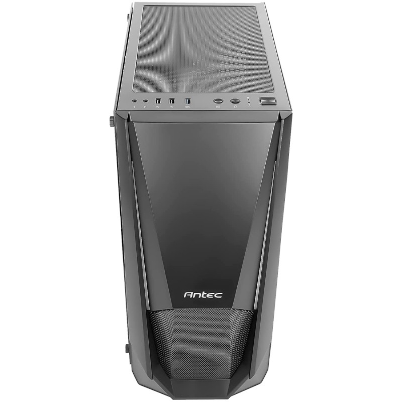 Antec NX310 Mid-Tower ATX Computer Cabinet/Gaming Case | 3 USB Ports with 1 x 120mm ARGB Fan in Front and 1 x 120mm Fan in Rear