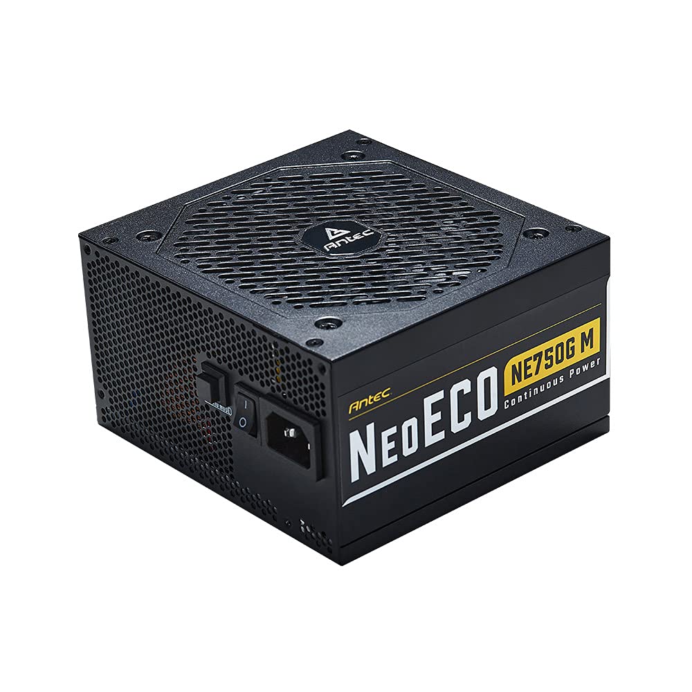 Antec NeoEco 750G M 750W 80 Gold Power Supply Fully Modular PSU 7 Year Warranty