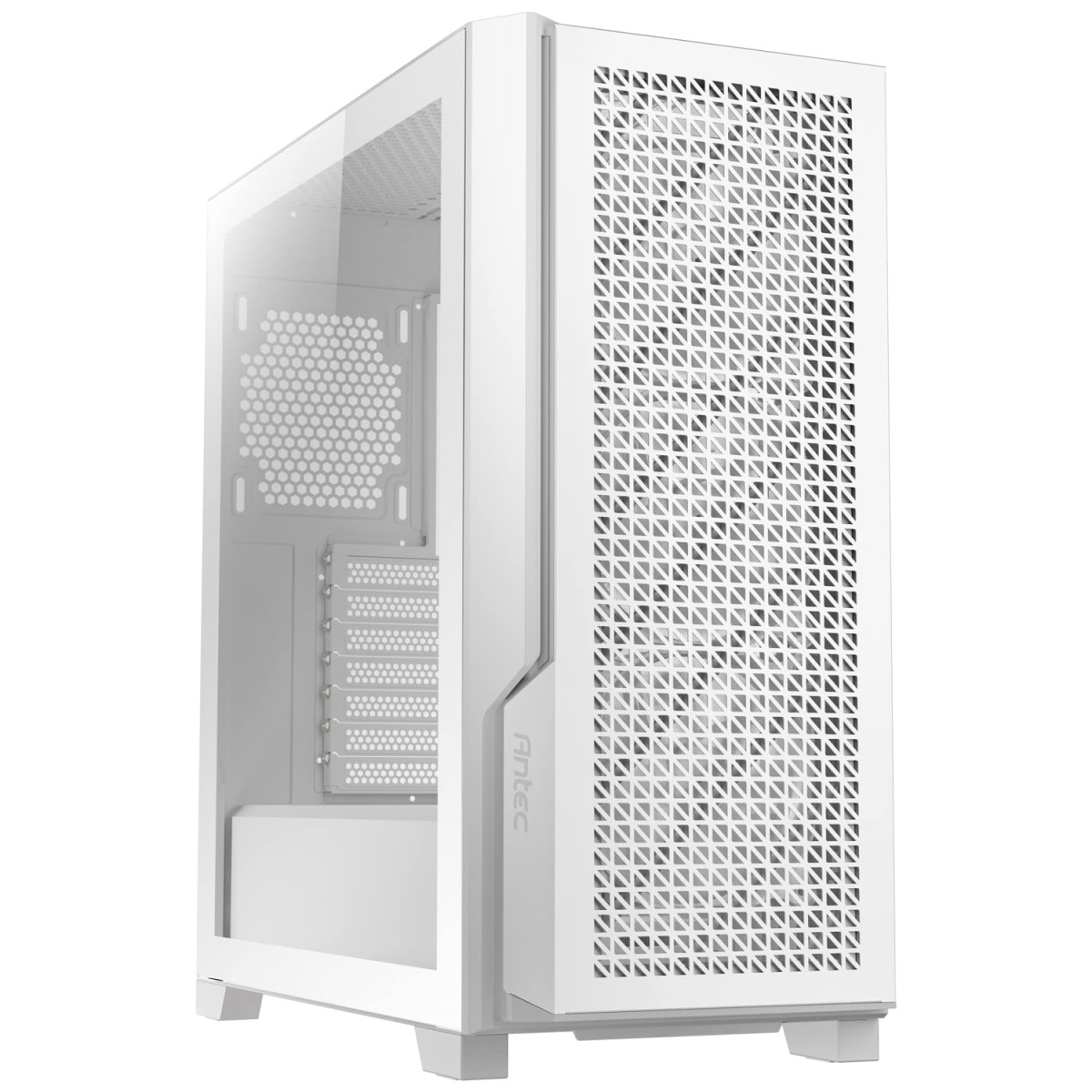 Antec Performance Series P20C White, Massive Metal Mesh Front Panel, 3 x 120mm PWM White Fans, Type-C 3.2 Gen2 Ready, 2 x 360 mm Radiator Simultaneously, GPU Bracket, Mid-Tower E-ATX PC Case Antec Performance Series P20C White, Massive Metal Mesh Front Panel, 3 x 120mm PWM White Fans, Type-C 3.2 Gen2 Ready, 2 x 360 mm Radiator Simultaneously, GPU Bracket, Mid-Tower E-ATX PC Case