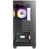 Antec Plastic Cx300 RGB Elite Black with Panoramic 270 Degree View,Vertical Cooling,4X 120Mm Pre Installed RGB Fans,420Mm Gpu Support,ATX Mid Tower Gaming Cabinet Antec Plastic Cx300 RGB Elite Black with Panoramic 270 Degree View,Vertical Cooling,4X 120Mm Pre Installed RGB Fans,420Mm Gpu Support,ATX Mid Tower Gaming Cabinet