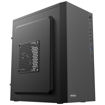 Antec ST10M mATX Mini Tower PC Case Black Compact Chassis Antec ST10M mATX Mini Tower PC Case Black Compact Chassis