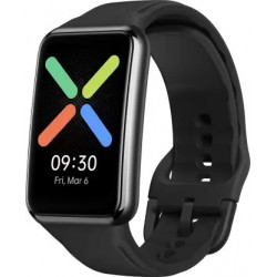 OPPO Watch Free Smartwatch (Black Strap)