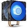 DEEPCOOL GAMMAXX 400 PRO Blue LED Air CPU Cooler with Dual 120mm PWM Fans-