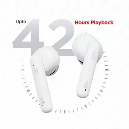 boAt Airdopes 148 True Wireless Bluetooth Headset White boAt Airdopes 148 True Wireless Bluetooth Headset White