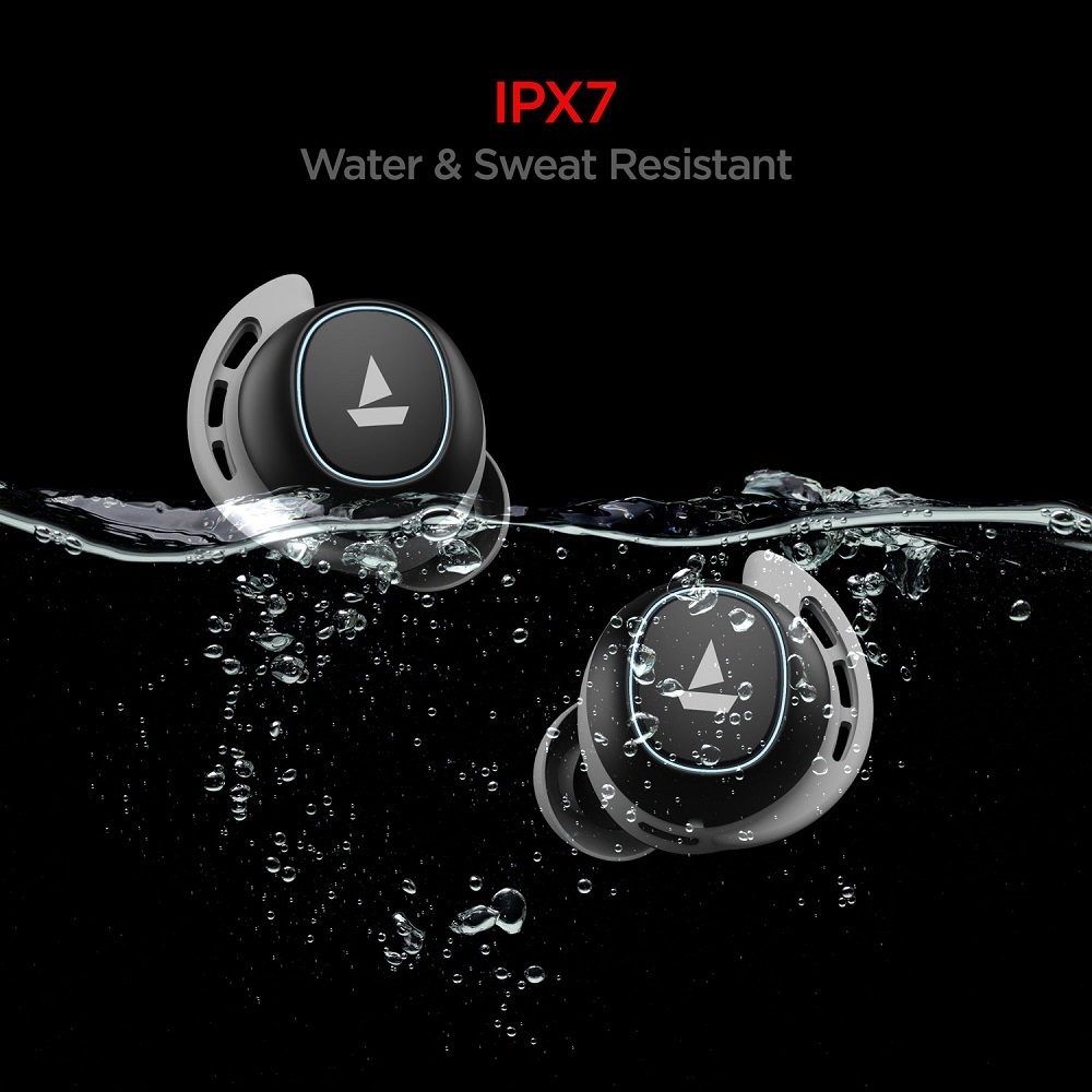 boAt Airdopes 443 True Wireless Bluetooth Headset with Bluetooth Touch Control Black