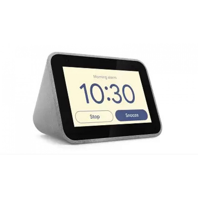 Lenovo Smart Clock with Google Assistant Smart Speaker (Hemp Grey)