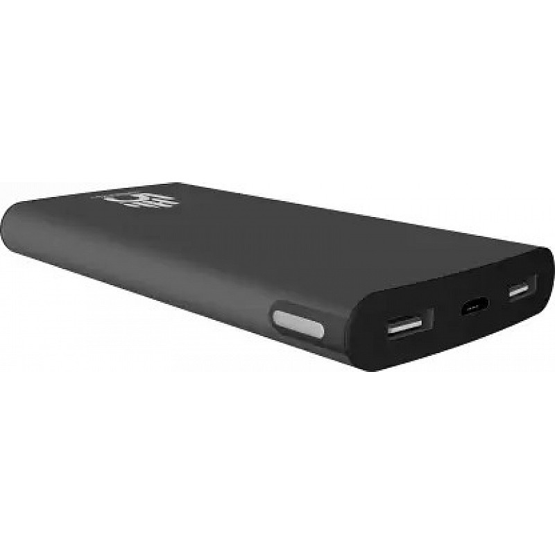 Videocon 10000 mAh Power Bank Black Lithium Polymer