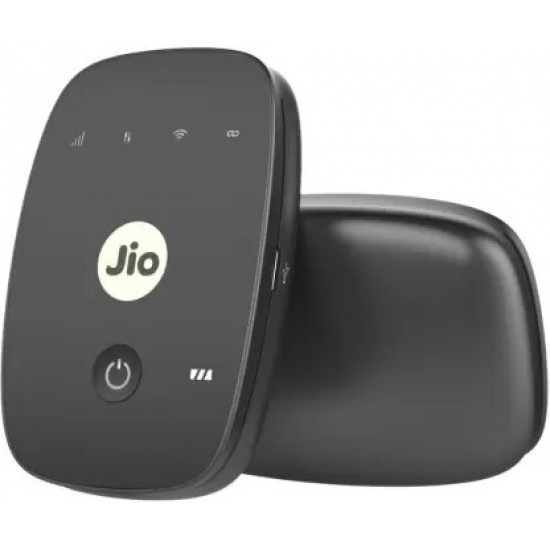 JioFi 4G Hotspot M2S 150 Mbps Jio 4G Portable Wi-Fi Data Device (Black) Refurbished.