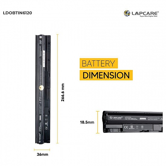 Lapcare LDOBTIN6120 4-Cell 2000 mAh 14.8V Laptop Battery