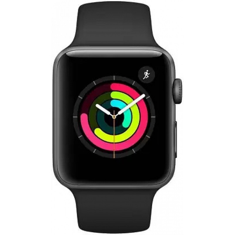 Apple Watch Series 3 (GPS, 38mm) - Space Grey Aluminium Case with Black Sport Band