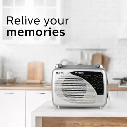 Philips Radio RL118/94 with MW/SW/FM Bands, 200mW RMS sound output, Built in rechargeable battery Philips Radio RL118/94 with MW/SW/FM Bands, 200mW RMS sound output, Built in rechargeable battery