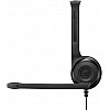 Sennheiser PC 3 Chat Wired On Ear Headphones with Mic Black