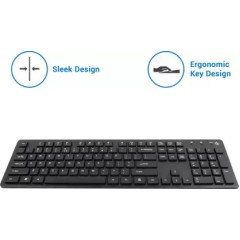 Airtree KM-206W Wireless Laptop Keyboard (Matte Black) Airtree KM-206W Wireless Laptop Keyboard (Matte Black)