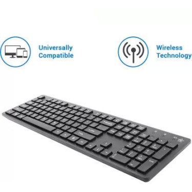 Airtree KM-206W Wireless Laptop Keyboard (Matte Black) Airtree KM-206W Wireless Laptop Keyboard (Matte Black)