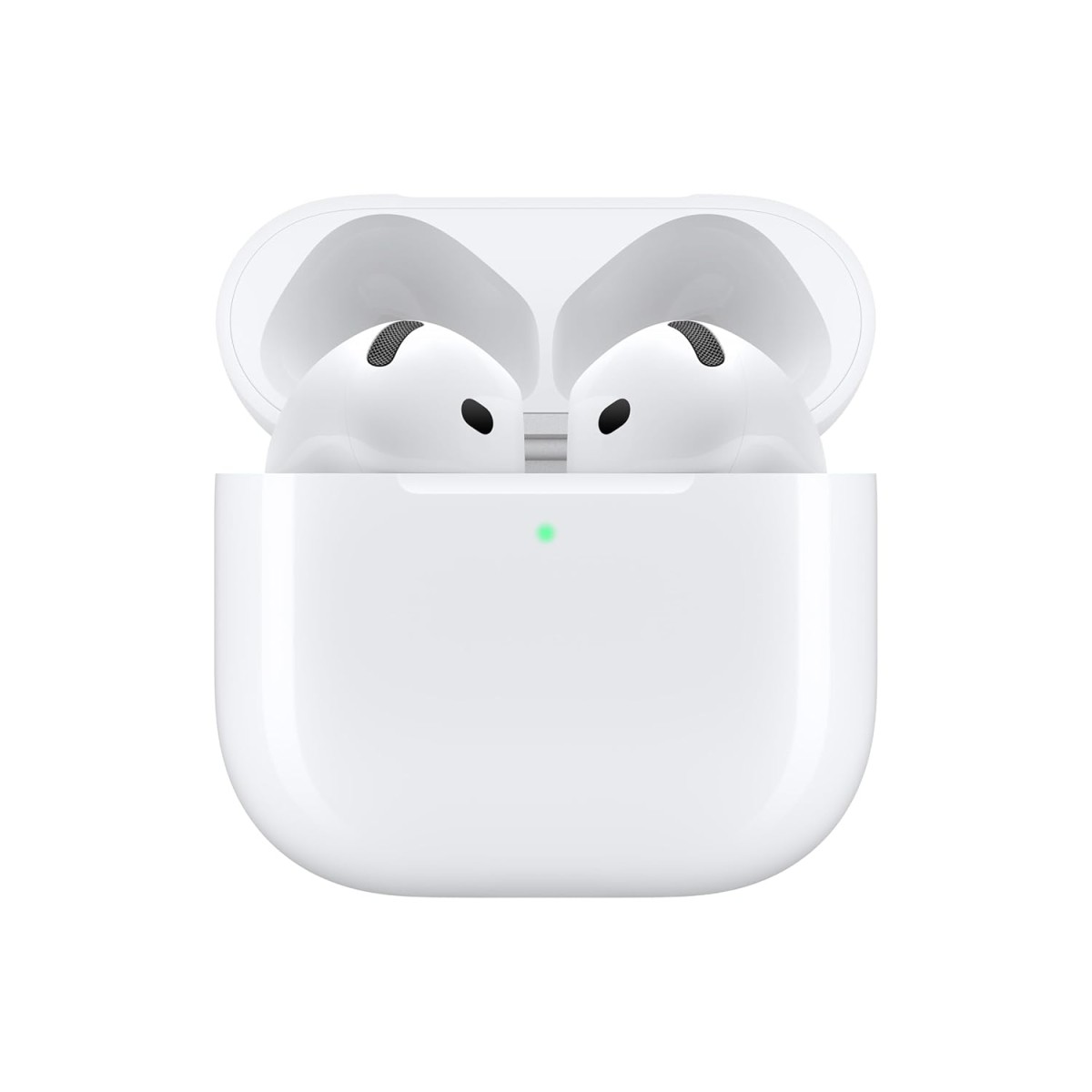 Apple AirPods 4 Wireless Earbuds, Bluetooth Headphones, with Active Noise Cancellation, Adaptive Audio, Transparency Mode, Personalised Spatial Audio, USB-C Charging Case, Wireless Charging, H2 Chip Apple AirPods 4 Wireless Earbuds, Bluetooth Headphones, with Active Noise Cancellation, Adaptive Audio, Transparency Mode, Personalised Spatial Audio, USB-C Charging Case, Wireless Charging, H2 Chip