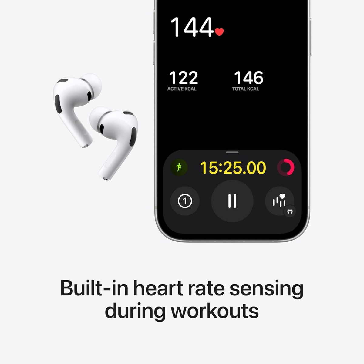 Apple AirPods Pro 3 Wireless Earbuds, Active Noise Cancellation, Live Translation, Heart Rate Sensing, Bluetooth Headphones, Spatial Audio, High-Fidelity Sound, USB-C Charging Apple AirPods Pro 3 Wireless Earbuds, Active Noise Cancellation, Live Translation, Heart Rate Sensing, Bluetooth Headphones, Spatial Audio, High-Fidelity Sound, USB-C Charging