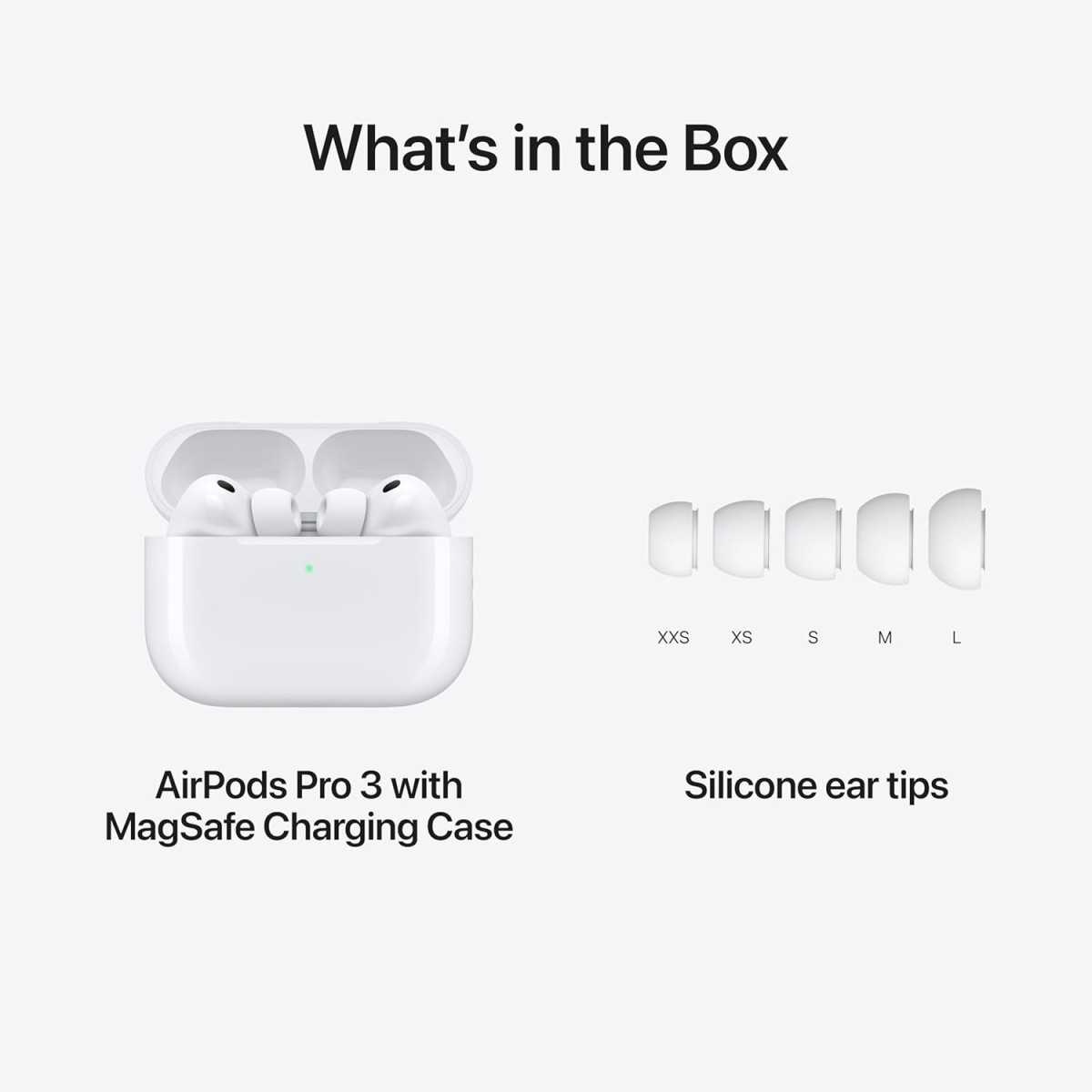 Apple AirPods Pro 3 Wireless Earbuds, Active Noise Cancellation, Live Translation, Heart Rate Sensing, Bluetooth Headphones, Spatial Audio, High-Fidelity Sound, USB-C Charging Apple AirPods Pro 3 Wireless Earbuds, Active Noise Cancellation, Live Translation, Heart Rate Sensing, Bluetooth Headphones, Spatial Audio, High-Fidelity Sound, USB-C Charging