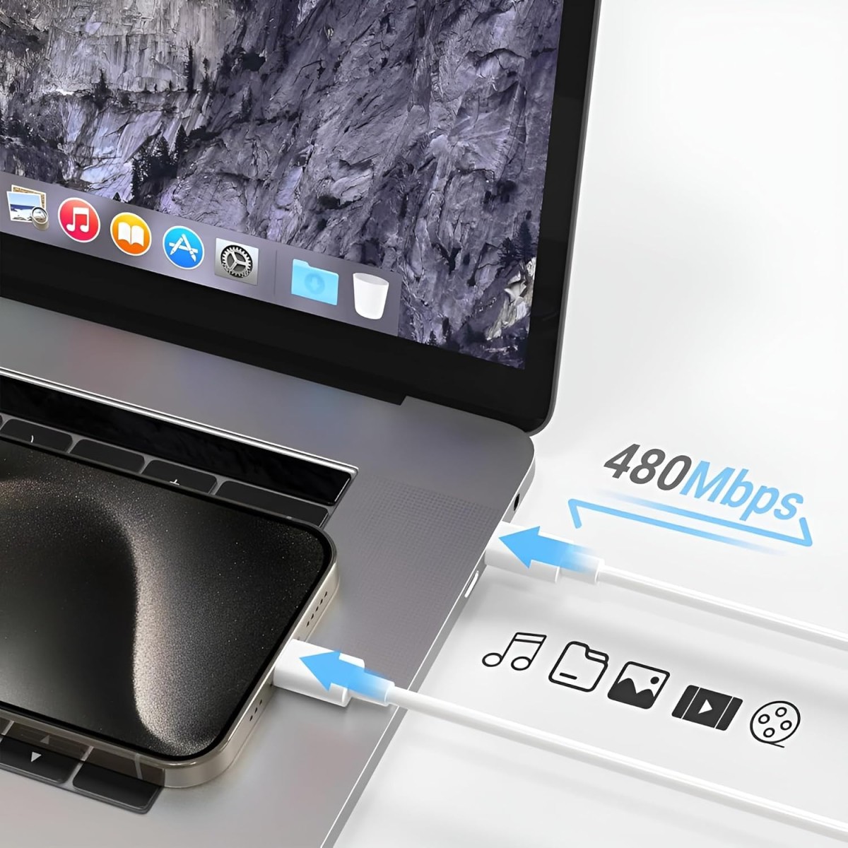 Apple 60W USB-C Charge Cable (1m)