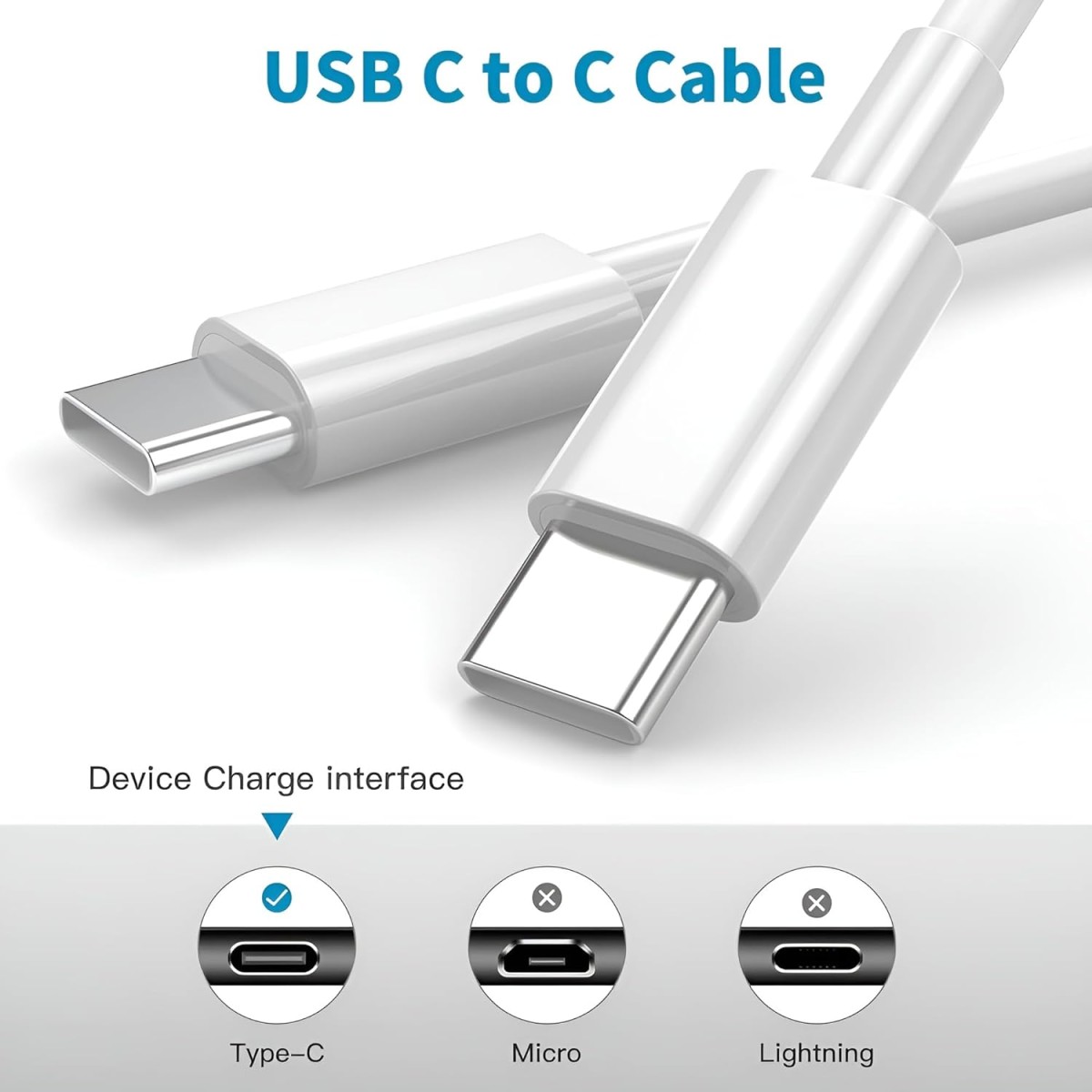 Apple 60W USB-C Charge Cable (1m)