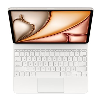 Apple Magic Keyboard for iPad Air 13 inch MJQL3HN/A Bluetooth Tablet Keyboard (White) Apple Magic Keyboard for iPad Air 13 inch MJQL3HN/A Bluetooth Tablet Keyboard (White)