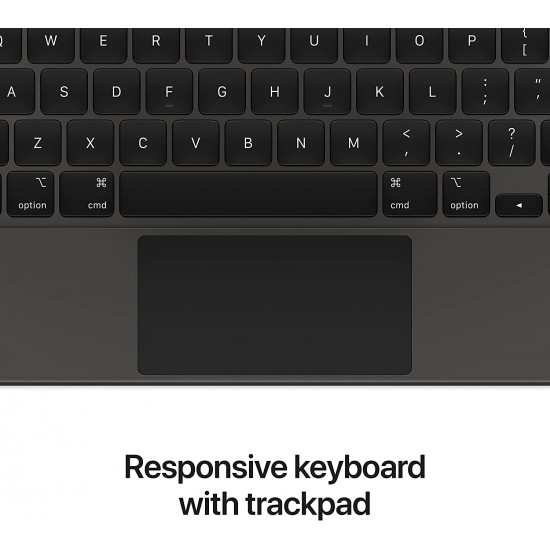 Apple Magic Keyboard for iPad Pro 11-inch 3rd, 2nd and 1st Generation and iPad Air 5th and 4th Generation - Black