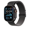 Apple Watch Band - Milanese Loop - 49mm - Black - Small