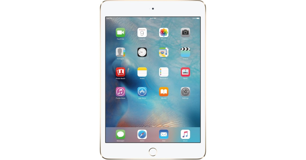 Apple iPad Mini 4 Tablet (7.9 inch, 64GB, Wi-Fi Only), Gold