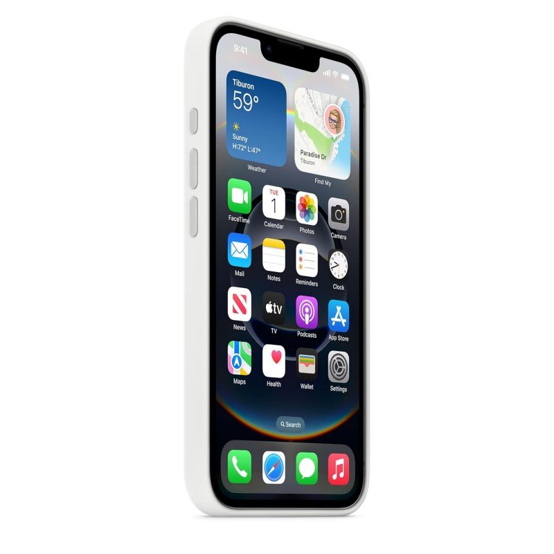 Apple iPhone 16e Silicone Case – Winter Blue Apple iPhone 16e Silicone Case – Winter Blue