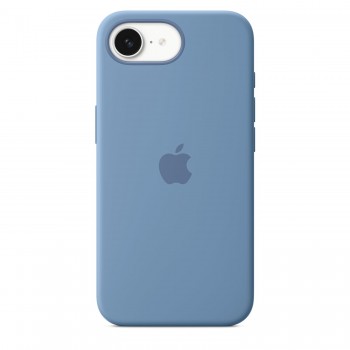 Apple iPhone 16e Silicone Case – Winter Blue