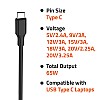 Artis 45W USB Type C Compatible Laptop Adapter with Power Cable