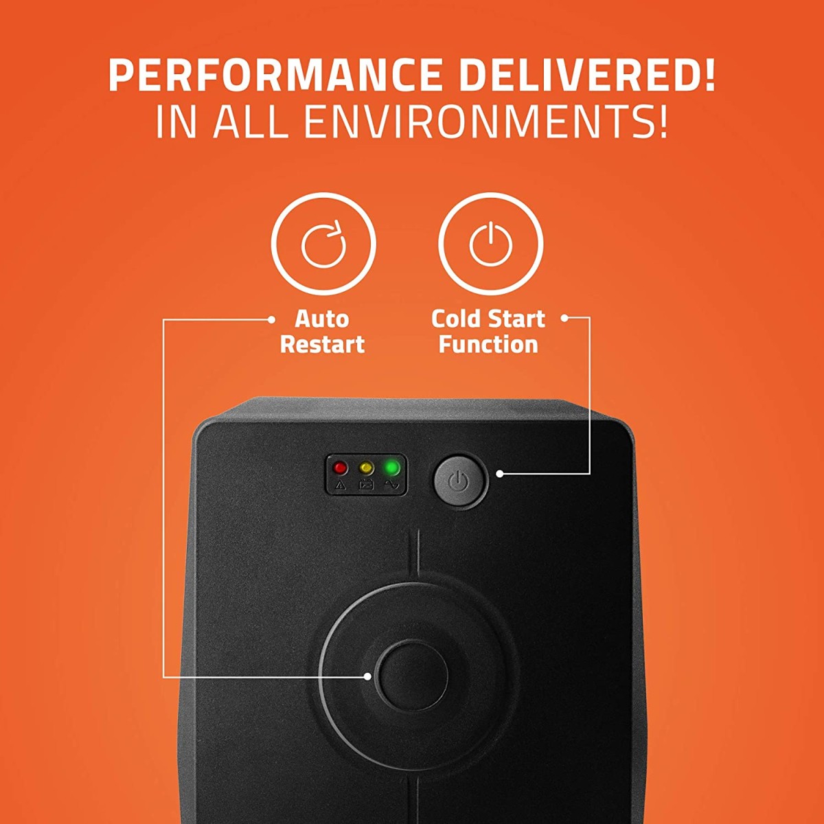 Artis PS-1000Eco 1000VA (1KVA) Line Interactive UPS for Personal Computers, Desktop PCs, Laptops