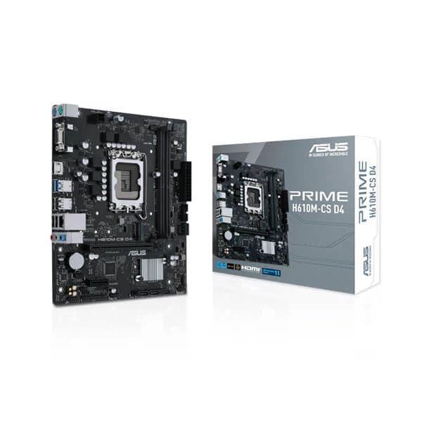 Asus Prime H610M-Cs D4 Motherboard for Intel 12Th Gen Processors - Lga1700 Socket - ATX, Ddr4