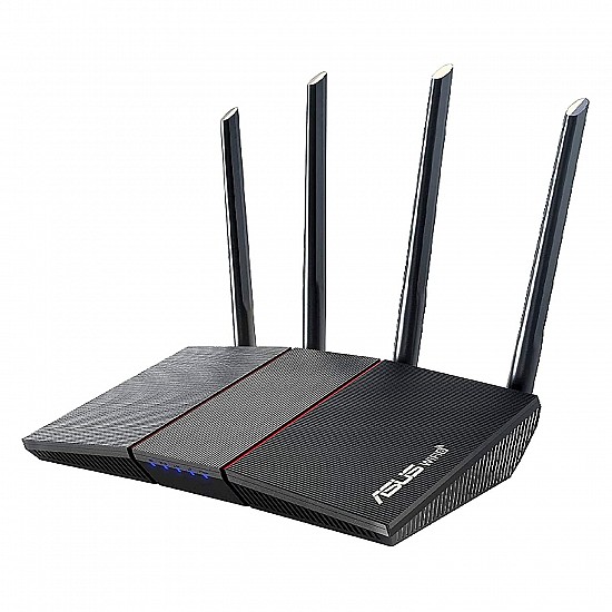 Asus RT-AX55 AX1800 Dual Band WiFi 6 Black Router