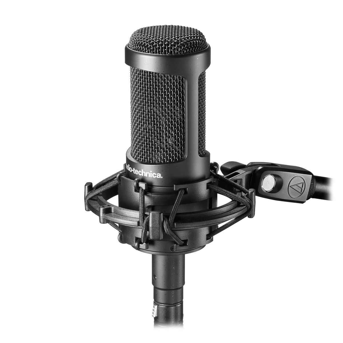 Audio-Technica AT2035 Cardioid Condenser Microphone, Perfect for Studio, Podcasting & Streaming- Black