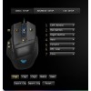 Aula F812 Wired Gaming Mouse, Macro - Hexagonal Computer Mice with RGB Backlit |7 Customized Marco Keys with Light Effect, Adjustable 4800 DPI Optical Sensor (Black)