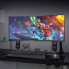 Aula F812 Wired Gaming Mouse, Macro - Hexagonal Computer Mice with RGB Backlit |7 Customized Marco Keys with Light Effect, Adjustable 4800 DPI Optical Sensor (Black)