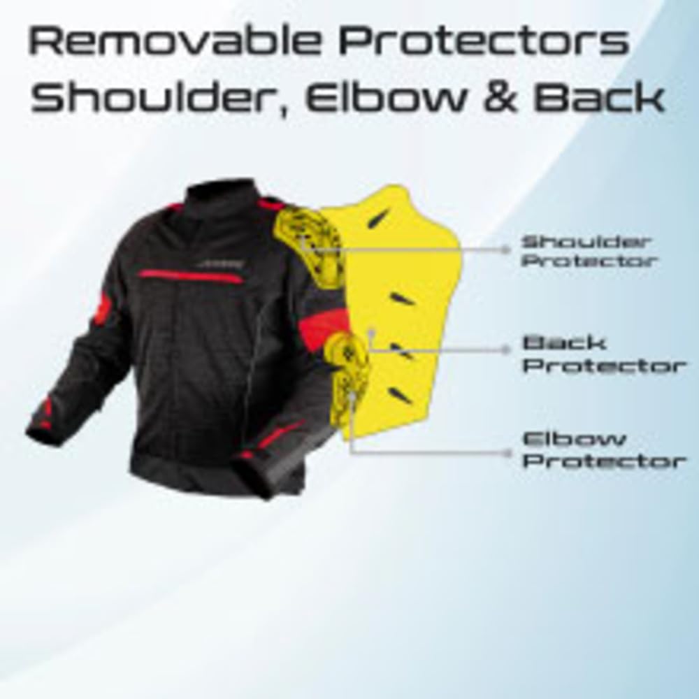 Axor Cruise 2 Jacket Black Neon Yellow-M