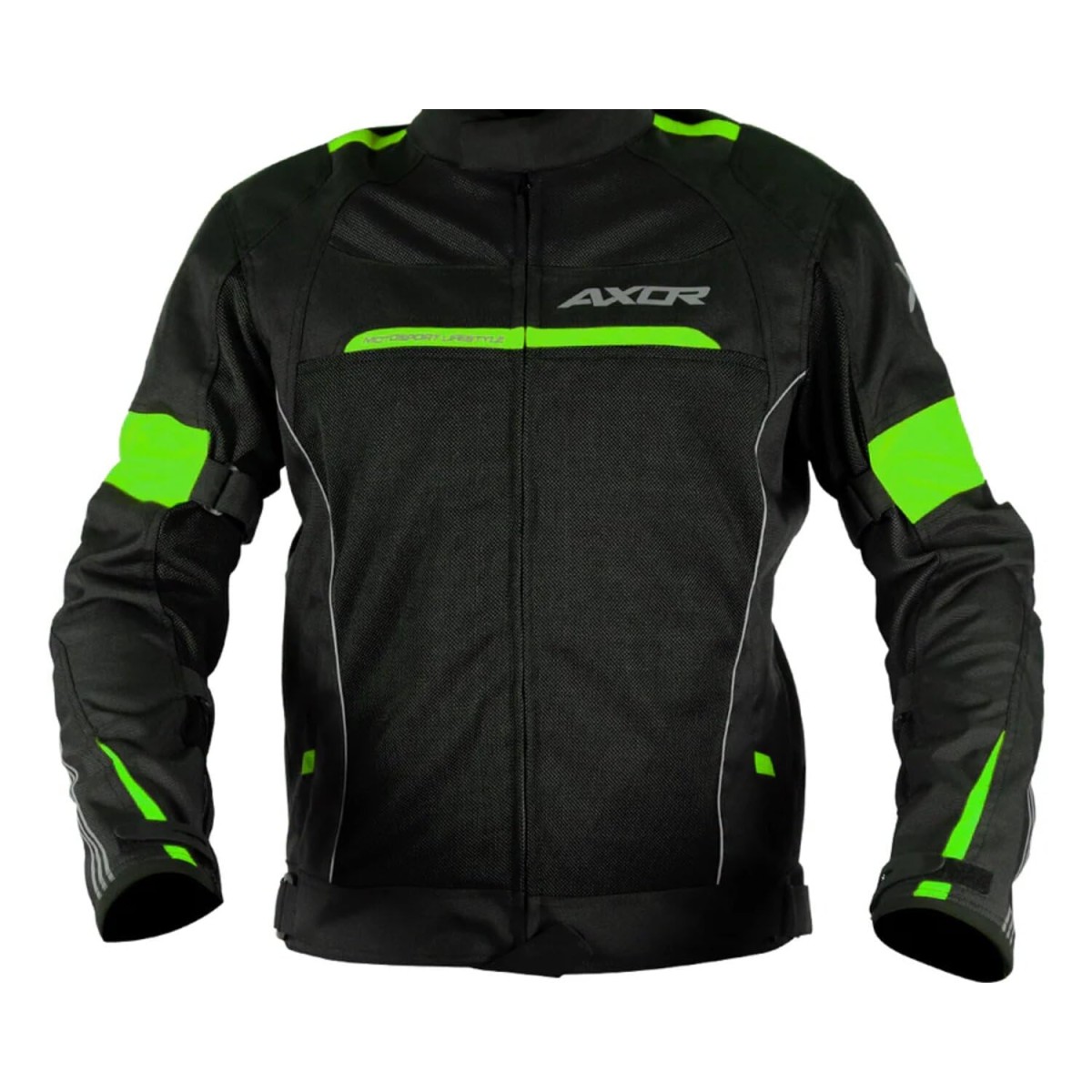 Axor Cruise 2 Jacket Black Neon Yellow-M
