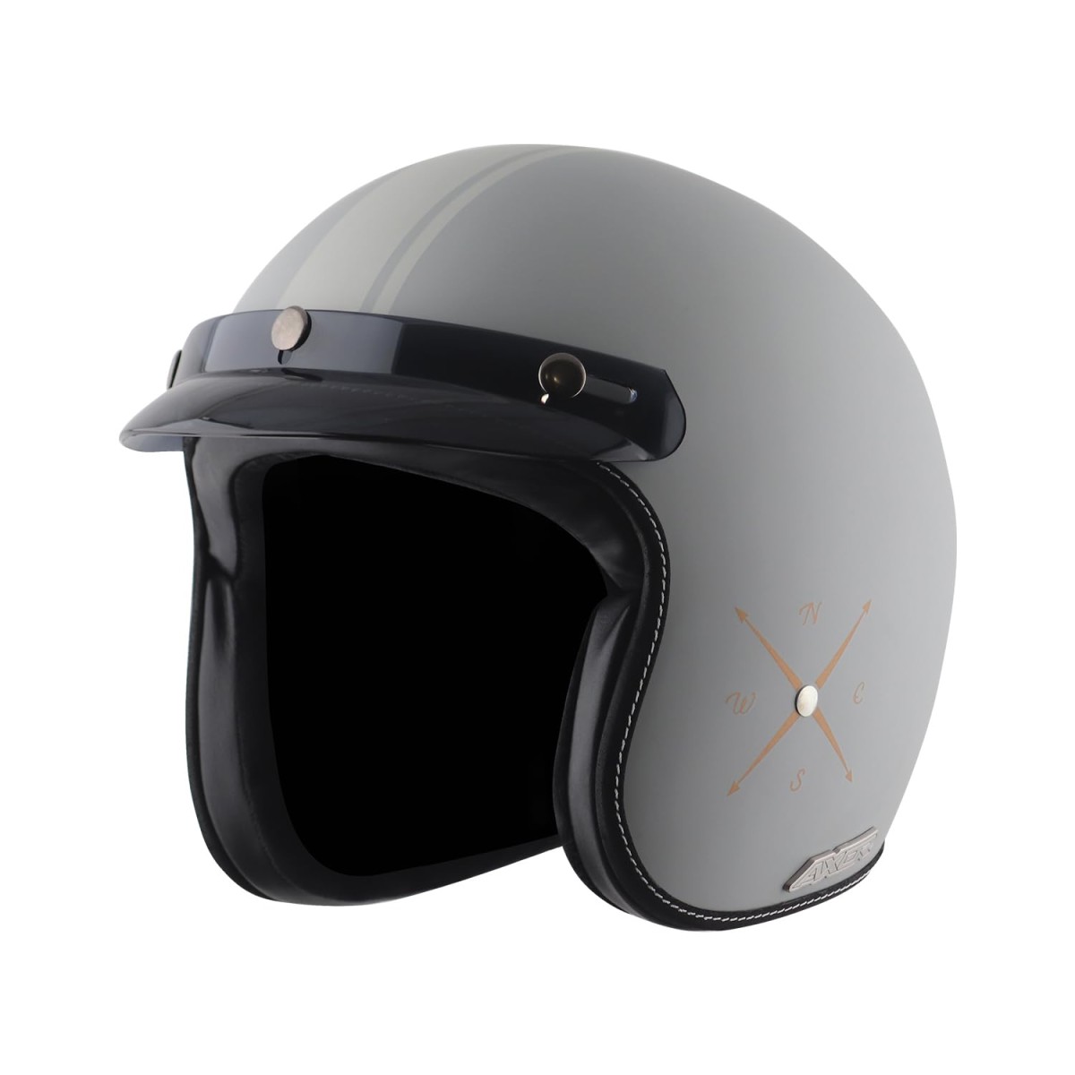 Axor Retro Jet Euro Globe Cool Grey Helmet -M