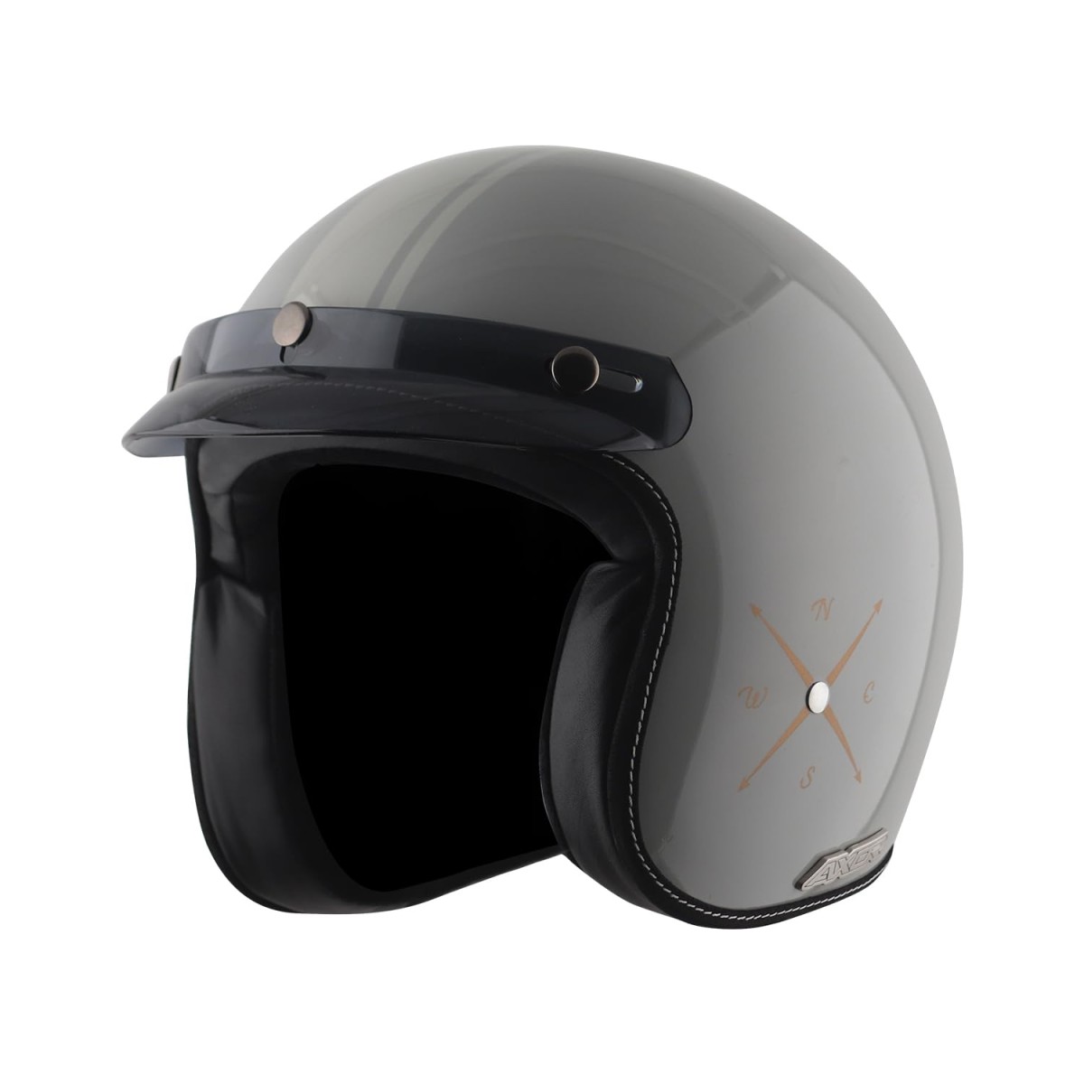 Axor Retro Jet Euro Globe Cool Grey Helmet -M