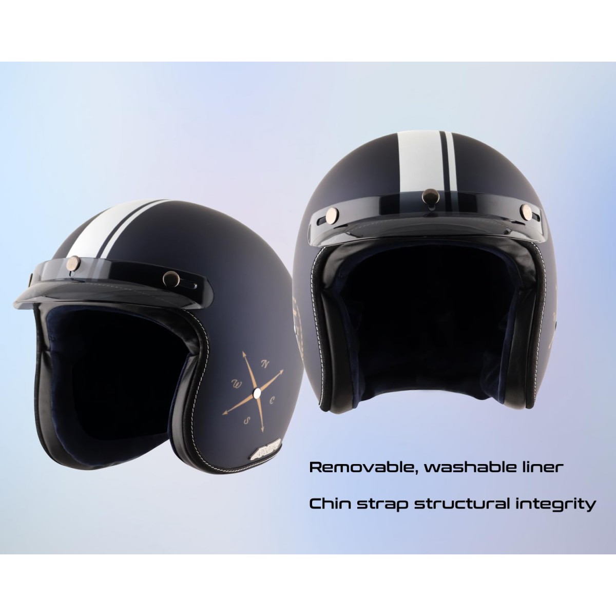 Axor Retro Jet Euro Globe Cool Grey Helmet -M