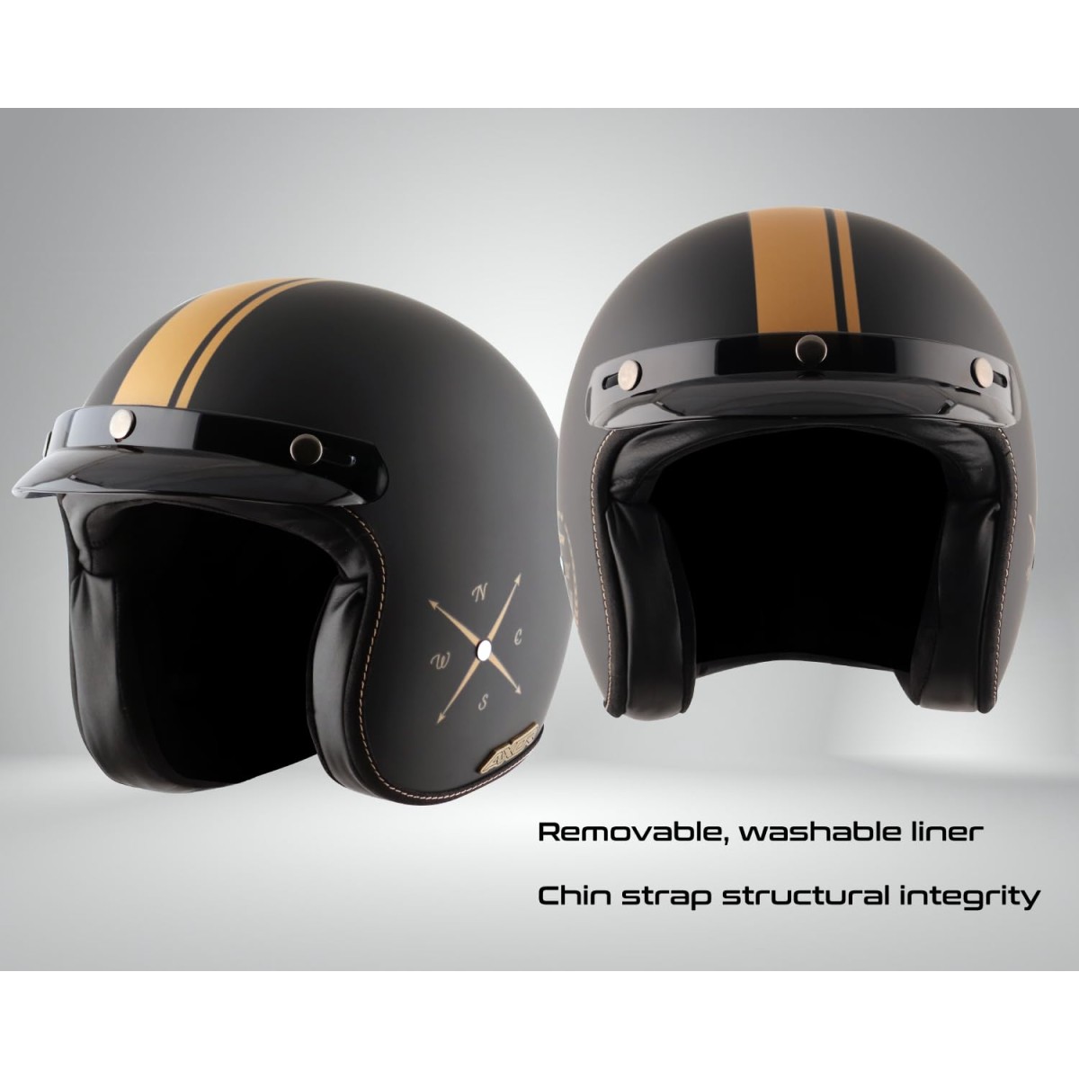 Axor Retro Jet Euro Globe Cool Grey Helmet -M