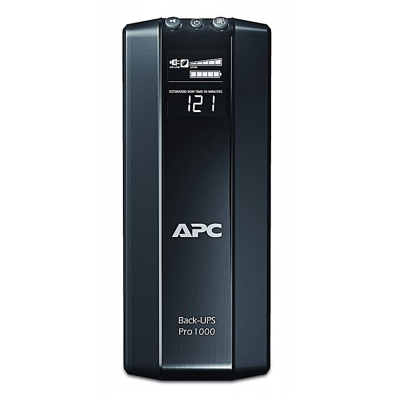 APC Back-UPS Pro BR1000G-IN, 1000VA / 600W, 230V UPS System 