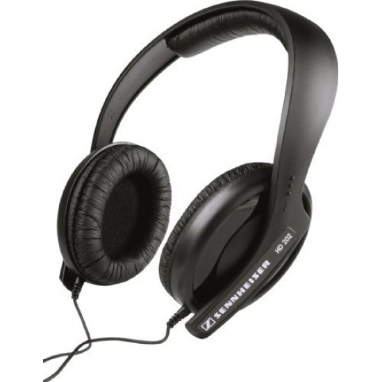 Sennheiser HD 202 Professional Over-Ear Headphones Black