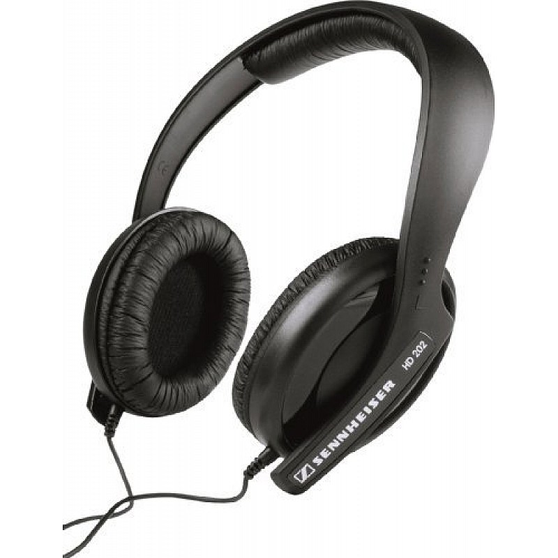 Sennheiser HD 202 Professional Over-Ear Headphones Black