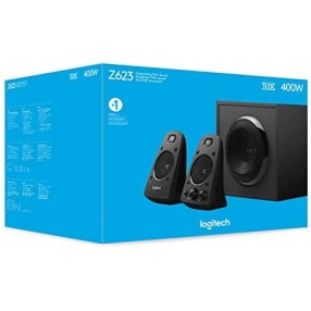 Logitech Z623 THX 2.1 Speaker System with Subwoofer, THX Certified Audio Logitech Z623 THX 2.1 Speaker System with Subwoofer, THX Certified Audio