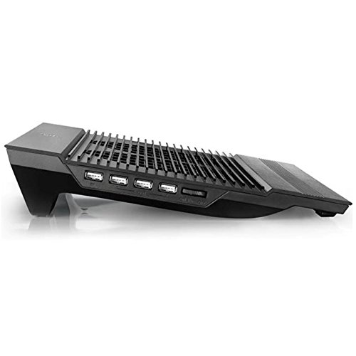 DEEPCOOL N8 Ultra Black Aluminium Notebook Cooler Upto 17? W/Dual 140MM Fan W/Adjustable Speed and 4USB Ports DEEPCOOL N8 Ultra Black Aluminium Notebook Cooler Upto 17? W/Dual 140MM Fan W/Adjustable Speed and 4USB Ports