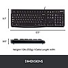 Logitech Plug and Play USB Keyboard K120