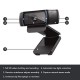 Logitech C920 HD Pro Webcam, Full HD 1080p/30fps Video Calling, Clear Stereo Audio (Black)